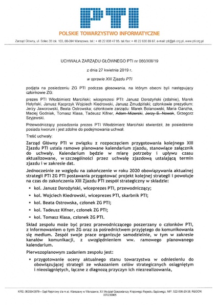 Plik:U-ZG-060-XIII-19 z 2019-04-27 w1 ws. XIII Zjazdu PTI2.pdf